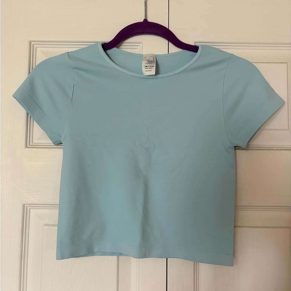 Nikibiki Sky Blue Women's Crop Top